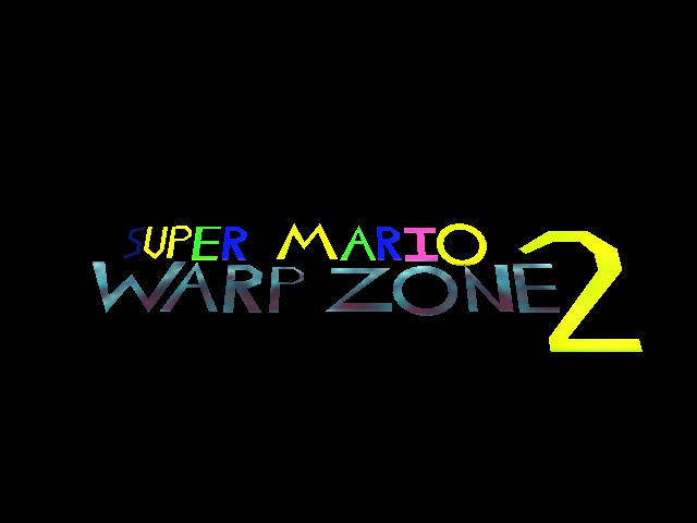 Super Mario Warp Zone 2 Title Screen
